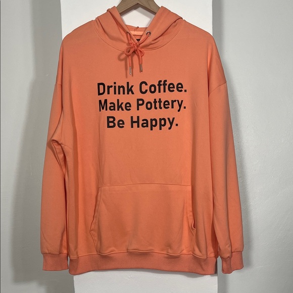 Source Unknown Tops - Orange Hoodie